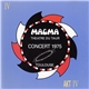 Magma - Théâtre Du Taur - Concert 1975 - Toulouse